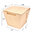Caixa Para Comida Oriental Pequena 450ml Kraft - Cx. completa 300 unidades