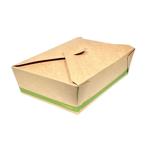 Caja Take Away Kraft 1980ml - Caja. 400 Unidades