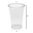 Plastic Cup SHOT AMERICA 40ml PS With Lid - 100 Units