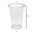 Gobelet en Plastique SHOT AMERICA 40ml (Cristal) PS Avec Couvercle - 100 Unités