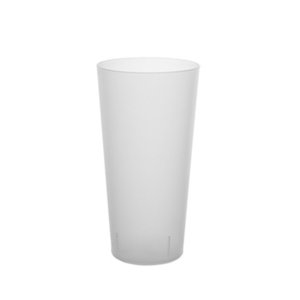 Vaso Reutilizable Ecológico 50 CL PP - Cx de 300 Unidades Transparente