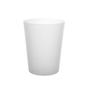 Vaso Reutilizable Ecológico 100 CL PP - Cx de 175 Unidades Transparente