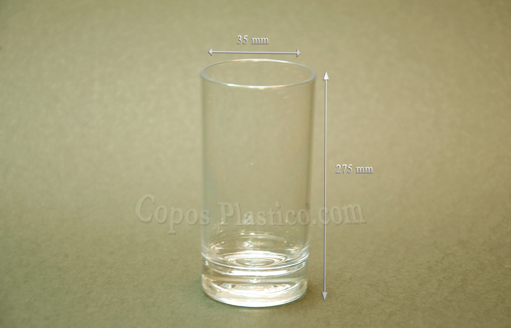 Vaso chupito 60ml irrompible (PC) Cx 72 uni.