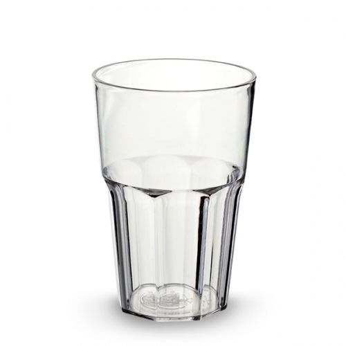 American Verre en Plastique 400ml Polycarbonate (PC) - Boîte 99 Unités