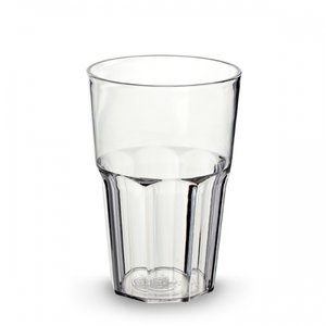 American Verre en Plastique 400ml Polycarbonate (PC) - Boîte 99 Unités