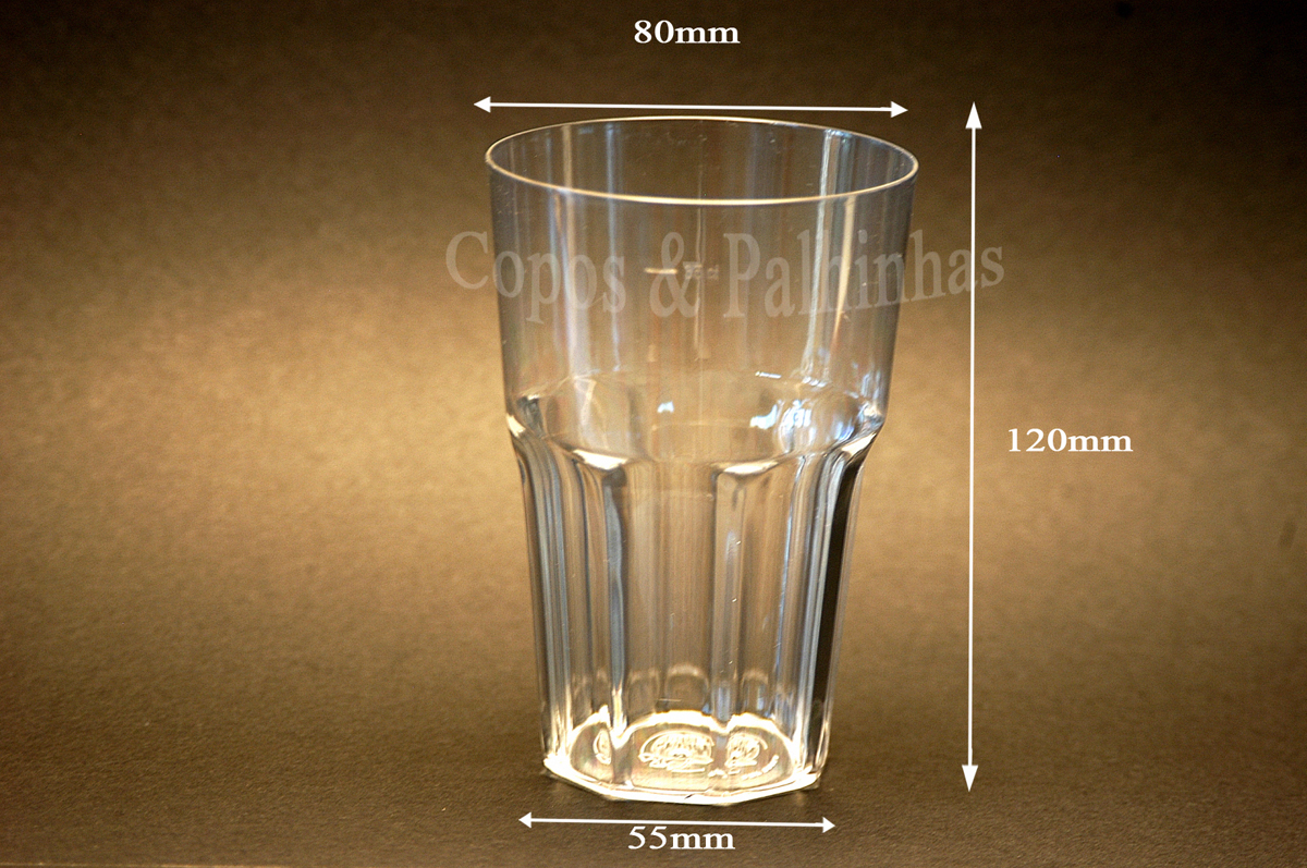 Copo Americano 400ml Policarbonato (PC)