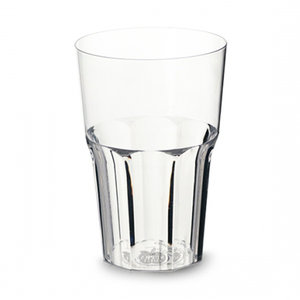 Verre en Plastique 300 ml Polystyrène (PS) Emb. c/100 unités