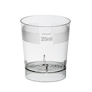 Vaso SHOT 25ml (Cristal) PS- Cx. Completa 600 Unidades