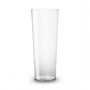 Copo Plastico TUBO 330ml (Flexivel) PP