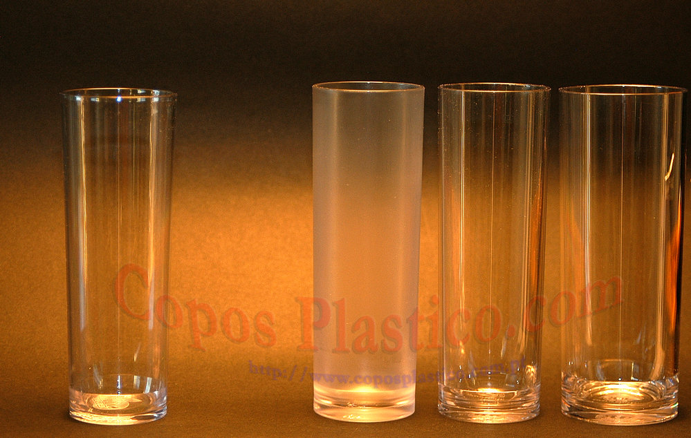 Long plastic glasses clearance