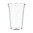 Plastic Cup 550ml - Measured to 400ml - With closed flat lid - Box 896 units