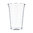 Verre Plastic 550ml - Mesuré à 400ml - Avec Couvercle dome fermé - Boîte 896 unités