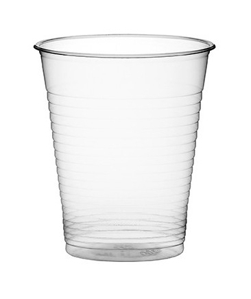 Gobelet jetable transparent pour boissons froides 200 ml compostable