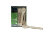 Eco-Bio 160mm Wood Spoon Pack - Full Box 2500 units