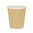 Corrugated Card Cup Kraft 360ml (12Oz) w/ White Lid “To Go” - Pack 25 units