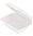 Tupper food square White 1600ml Biodegradable 22x22cm - full box 200 units