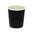 Corrugated Card Cup Black 240ml (8Oz)