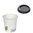 Hot Drinks Paper Cups 120ml (4Oz) w/ Black Lid ToGo - Box of 1000 units