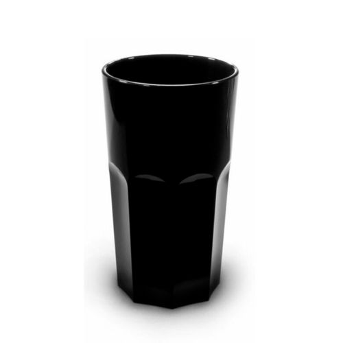 Vaso Americano GR 330ml irrompible RB (PC) Negro - Caja 12 Unidades