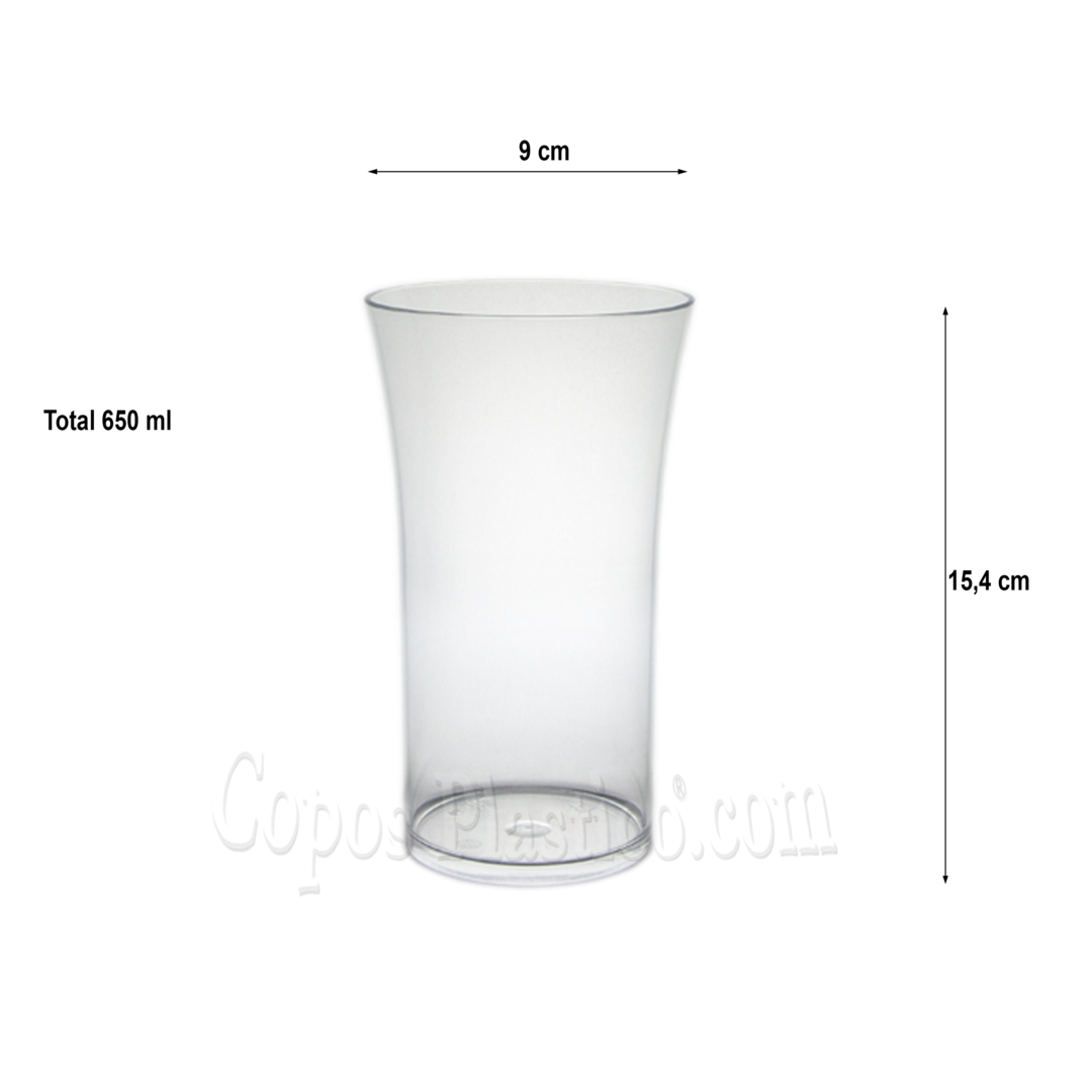 Vaso 650ml Policarbonato PC