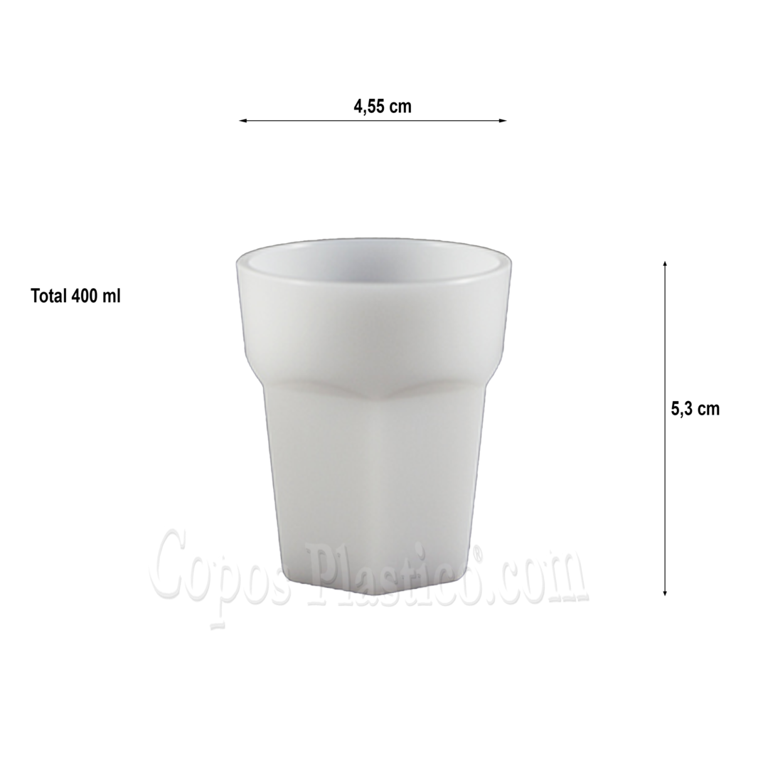 Copo Shot Americano 40ml Inquebrável (PC) Caixa 300 unidades