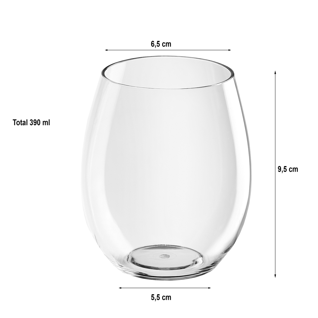Verre d'eau 390 ml