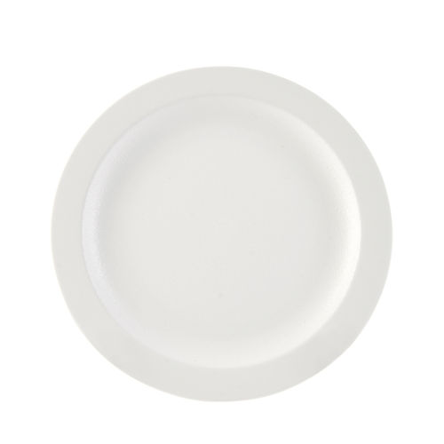 Plat 18 cm de diamètre RB incassable (PC) Blanc - Boîte 6 Unités