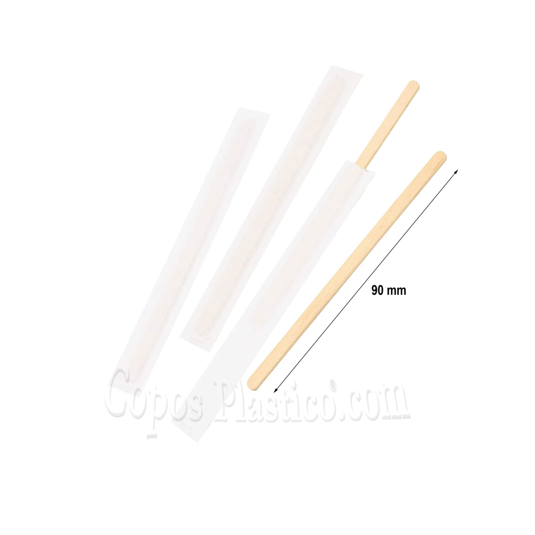 Agitador de Café 90mm Madeira