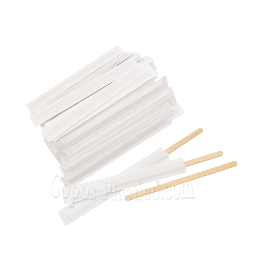 Coffee Stirrer (Palletine) 90mm Wood - Pack 200 units