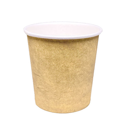 Paper Cups Coffe Vending 110ml (4Oz) Kraft – Pack 50 units