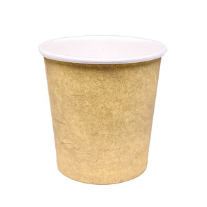 Paper Cups Coffe Vending 110ml (4Oz) Kraft – Pack 50 units