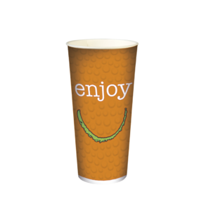 Goblet carton Boissons Froides "Enjoy" 680ml -500ml (22OZ) Cx 1000 Uni