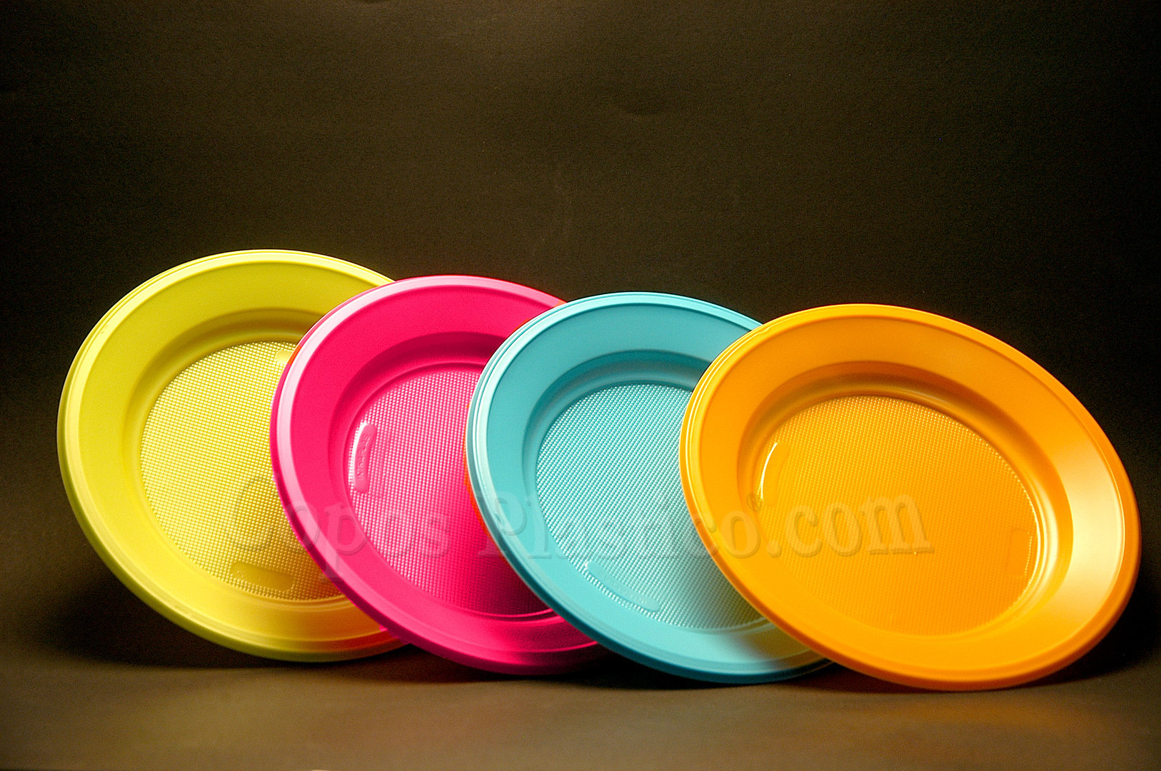 Platos hotsell llanos colores