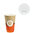 Verre en Carton "Specialty ToGo" 360ml (12Oz) avec couvercle Blanc ToGo - Paquet 55 unités