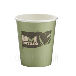 Hot Drinks Paper Cups BIOWARE 240ml (8Oz) box 2500 Uni