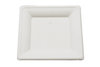 Plat carré BIO 15x15cm - paquet 50 unités