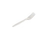 White Biodegradable Fork Maiz 175mm - Full Box. 1500 units