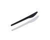 Black Biodegradable Knife CPLA 168mm - Full Box. 1500 units