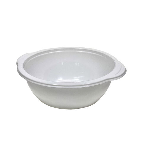 Plato de sopa / DESECHABLE 500 ml Transparente c/ Tapa- Caja Completa 400 unidades