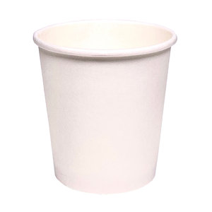 White Cardboard Sauce/Shot Cup 30ml (1OZ) - Complete box of 3900 units