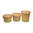 Kraft Paper Soup Box of 240ml With Paper Lid - Box 250 units