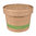 Kraft Paper Soup Box of 360ml With Paper Lid- Pack of 25 units