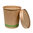 Kraft Paper Soup Box of 480ml With Lid