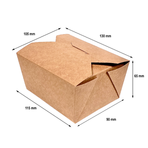 Caja Take Away 780ml - Paquete 50 unidades