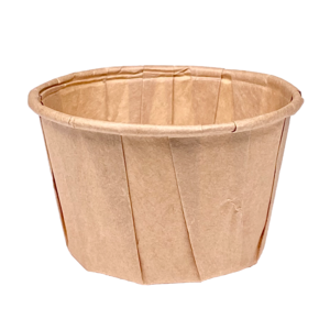 Kraft Paper Saucer 2Oz - 60ml - Complete box 5000 units