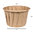 Kraft Paper Saucer 4Oz  - 120ml - Package 250 Units