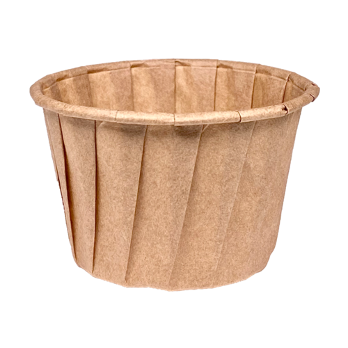 Kraft Paper Saucer 4Oz  - 120ml - Complete Box 5000 units