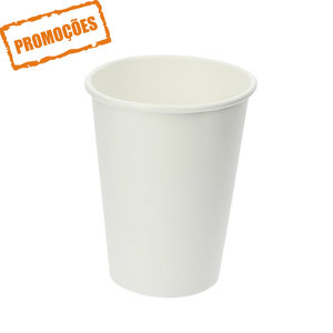 Vaso de Cartón 210ml (7Oz) Blanco – Paquete 50 unidades