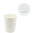 Verre en Carton 240ml (8Oz) Blanc avec Couvercle Blanc “To Go” – Paquet 50 unités