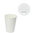 Verre en Carton 480ml (16Oz) Blanc avec Couvercle Blanc “To Go” – Boîte Complète 1000 unités